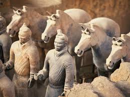 Terracotta armys with his horses
